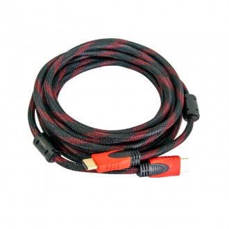 HDMI кабель 
Кабель HDMI — HDMI з ферифтовими фільтрами, з позолоченими контакта. . фото 6