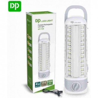 Світильник переносний з акумулятором DP LED Light DP-7104 — це незамінна річ у п. . фото 2