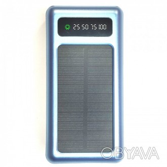 Внешний аккумулятор с солнечной панелью Power bank UKC 8412 20000 Mah зарядка ка