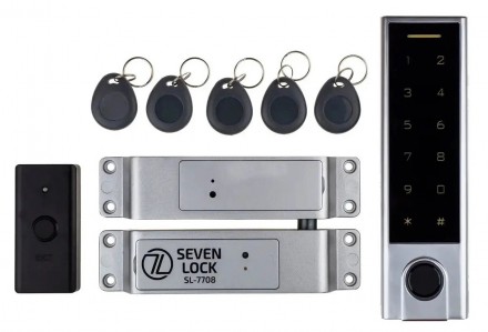 Биометрический комплект умного контроля доступа SEVEN LOCK SL-7708F
 
SEVEN LOCK. . фото 2