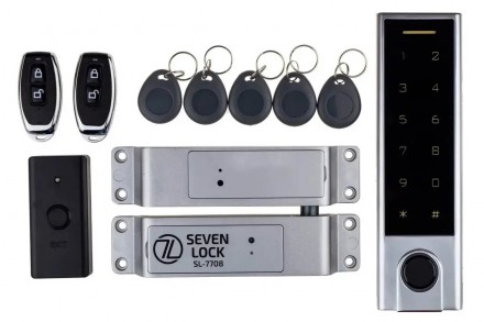 Биометрический комплект умного контроля доступа SEVEN LOCK SL-7708Fr
 
SEVEN LOC. . фото 2