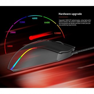 MEETION RGB Backlit Gaming Mouse RGB GM19_2023 - це ігрова миша, призначена спец. . фото 11