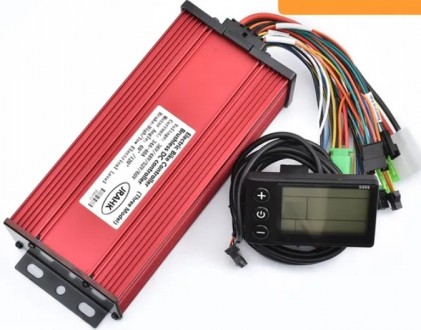 Контролер JRAHK BLDC 36В-64В 1000 Вт комплект з дисплеєм S866 для електричного с. . фото 2