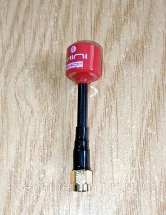 Антенна 5.8G FPV 2.8dBi Lollipop Mini 4 RHCP SMA.Характеристики:
Диапазон рабочи. . фото 2