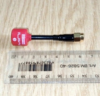 Антенна 5.8G FPV 2.8dBi Lollipop Mini 4 RHCP SMA.Характеристики:
Диапазон рабочи. . фото 3