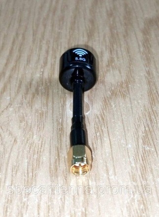 Антенна 5.8G FPV 3 dBi Lollipop 3-го поколения LHCP SMA, 60 мм.Характеристики:
Д. . фото 5