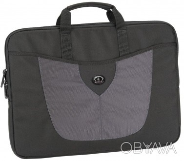 Легкая компактная сумка-чехол для ноутбука 17 дюймов Tamrac черная с серым 1707
. . фото 1