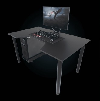 Геймерський стіл (ігровий) "GAMER-3"!
Недорогий ергономічний стіл для геймерів і. . фото 6