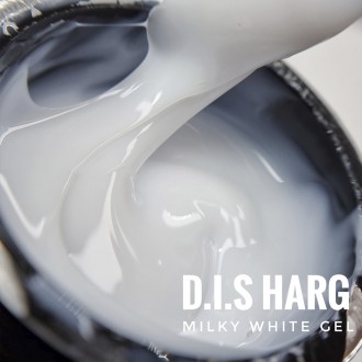 Камуфлирующий гель для наращивания ногтей D.I.S Hard Gel Milky White 28 г. Киев. фото 1 Камуфлирующий гель для наращивания ногтей D.I.S Hard Gel Milky White 28 г. Киев. фото 1