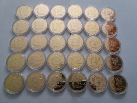 Набір монет Чемпіонат світу з футболу 2022. Монети нові Капсули не відкривалися.. . фото 3