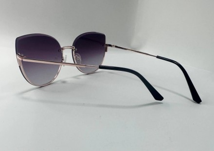 Солнцезащитные женские очки кошачий глаз с тонкими дужками
защита от ультрафиоле. . фото 4