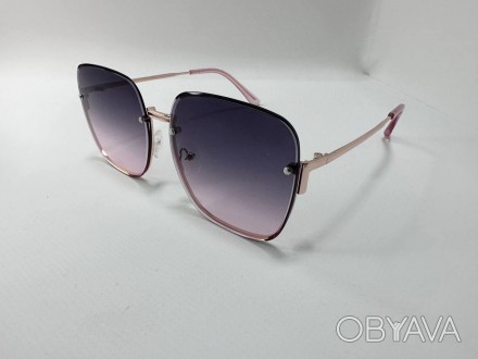 Солнцезащитные женские квадратные очки
защита от ультрафиолета uv400;
линзы поли. . фото 1