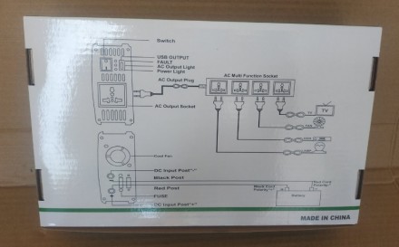 
Перетворювач напруги з функцією заряджання UKC AC/DC UPS 800W CHARGE
Опис
Прила. . фото 7