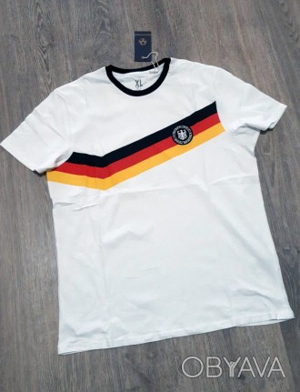 Мужская футболка Germany chest stripe  р XL