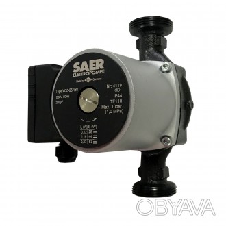 Насос циркуляційний SAER W35-25 180мм (000019355)