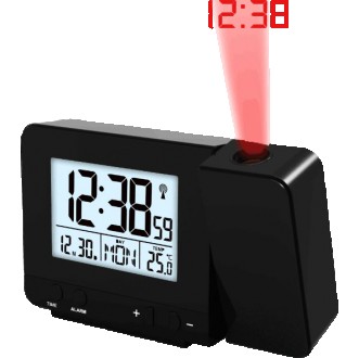 Часы проекционные Technoline WT546 Black (WT546)
Радиоуправляемый будильник Tech. . фото 2