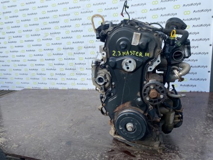  Комплектный мотор на Renault Master III 2.3 dci (Рено Мастер 3) от 2010 г.в.Мар. . фото 4