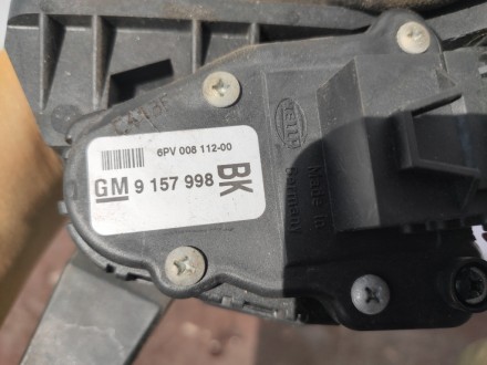  Потенциометр, педаль газа Opel Astra G (Опель Астра 2) 1998-2004 г.в.OE: 915799. . фото 3