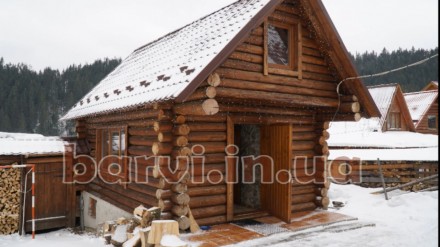 Поляниця 8.1 Двоповерховий дерев'яний котедж з бруса на 2-5 людей. Поляница. фото 1 Поляниця 8.1 Двоповерховий дерев'яний котедж з бруса на 2-5 людей. Поляница. фото 1