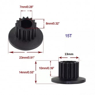 Шестерня мотора хлебопечки Bifinett KH1170
Имеет форму с отверстием D-8мм, под в. . фото 2