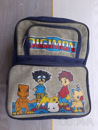 Крепкий детский рюкзак Digimon

Практичный, очень крепкая ткань
Плотная спинк. . фото 1