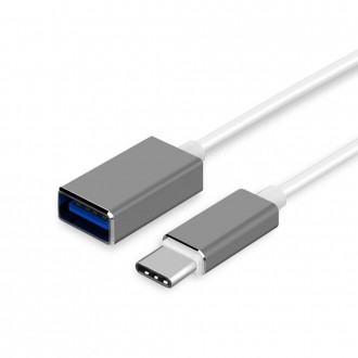 Адаптер USB-Type-З XoKo XK-AC120-GR сірий. Київ. фото 1 Адаптер USB-Type-З XoKo XK-AC120-GR сірий. Київ. фото 1