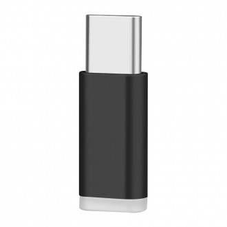 Адаптер для кабелю MicroUSB-Type-C XoKo XK-AC010-BK чорний. Київ. фото 1 Адаптер для кабелю MicroUSB-Type-C XoKo XK-AC010-BK чорний. Київ. фото 1