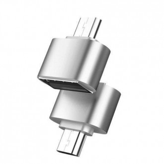 Адаптер для кабелю USB-Type-C XoKo XK-AC035-SL сріблястий. Київ. фото 1 Адаптер для кабелю USB-Type-C XoKo XK-AC035-SL сріблястий. Київ. фото 1