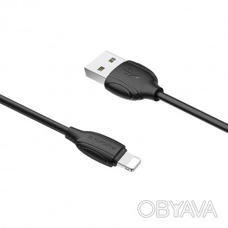 Кабель USB Borofone Lightning BX19
 Кабель USB Borofone Lightning BX19 для заряд. . фото 1