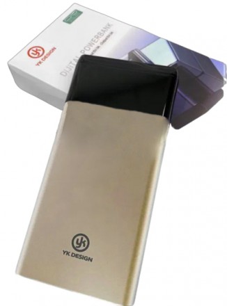 Повербанк Power bank YK Design XC90 9385 20000 mAh золотистый. Киев. фото 1 Повербанк Power bank YK Design XC90 9385 20000 mAh золотистый. Киев. фото 1