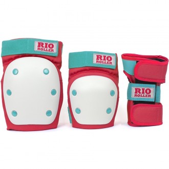 Rio Roller Triple Pad Set – женский набор защиты для экстремальных видов спорта.. . фото 4
