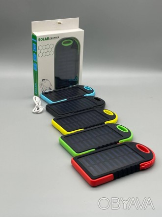 Повер Банк Power bank SOLAR 10000mAh аккумуляторная батарея