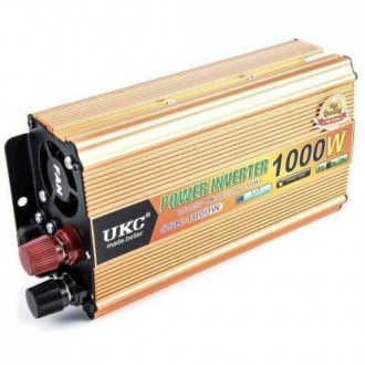 
Преобразователь авто инвертор UKC 24V-220V 1000W
Автомобильный инвертор UKC 100. . фото 3