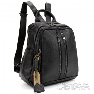 
	Рюкзак Olivia Leather A25F-FL-8815A пошит из телячьей кожи, зернистой фактуры,. . фото 1