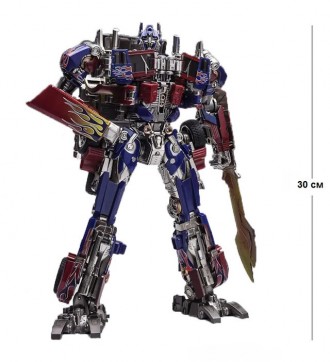 Робот автобот Оптимус Прайм 30см Студийная версия - Optimus Prime из кинофильма . . фото 5