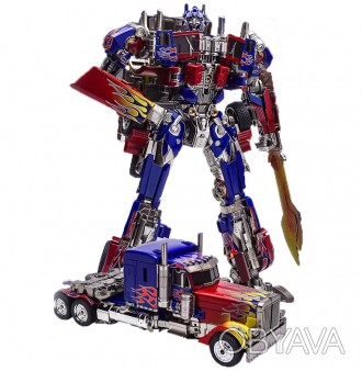 Робот автобот Оптимус Прайм 30см Студийная версия - Optimus Prime из кинофильма . . фото 1