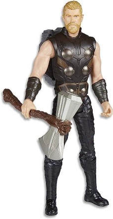 Игрушка Hasbro Тор с молотом 30см Мстители - Thor, Titan Hero Power FX, Avengers. . фото 7