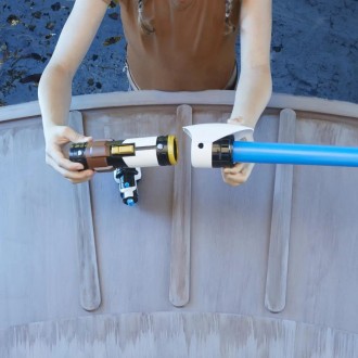 Раскладной меч Hasbro Оби-Ван Кеноби, Звездные Войны - Star Wars, Obi-Wan Kenobi. . фото 5