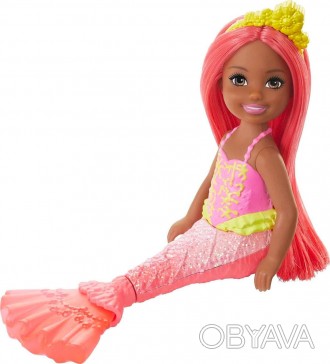 
	Лялька Челсі Русалка Barbie Dreamtopia Chelsea Mermaid. . фото 1