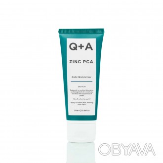 Увлажняющий крем для лица Q+A Zinc PCA Daily Moisturiser разработан для решения . . фото 1