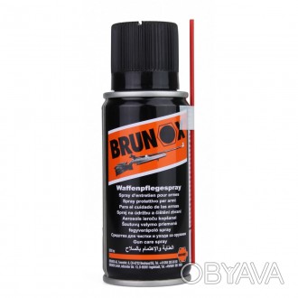 Масло оружейное Brunox Gun Care 100ml спрей
Brunox Gun Care, масло для ухода за . . фото 1