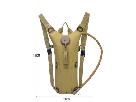 Питьевая система (гидратор Армейский) Smartex Hydration bag Tactical 3 ST-018 ar. . фото 10