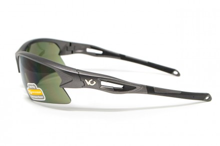 Очки защитные открытые Venture Gear MontEagle GunMetal (forest gray) Anti-Fog, с. . фото 8