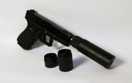 Глушник саундмодератор Steel Modul 9 мм для пістолетів / карабінів
Модульний Глу. . фото 8