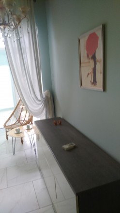 Красивая просторная квартира в новом доме, кухня/гостиная, спальня, две лоджии,о. Киевский. фото 9