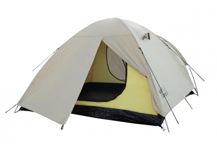 Палатка Tramp Lite Camp 3 песочнаяТрехместная универсальная туристическая палатк. . фото 8