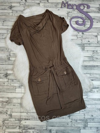 Женское летнее платье Bodyflirt коричневое трикотаж 
Состояние: б/у, в отличном . . фото 2