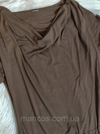 Женское летнее платье Bodyflirt коричневое трикотаж 
Состояние: б/у, в отличном . . фото 3