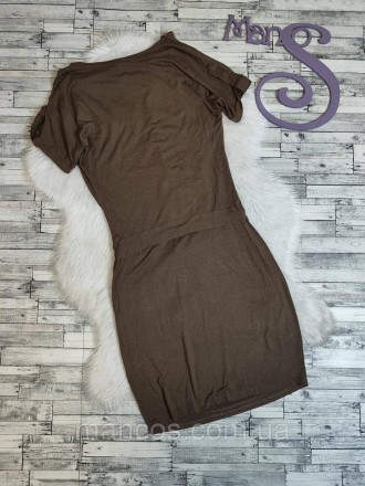 Женское летнее платье Bodyflirt коричневое трикотаж 
Состояние: б/у, в отличном . . фото 5