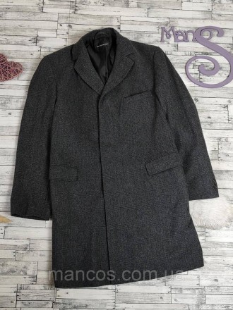 Мужское пальто Marks & Spencer Autograph серого цвета клетчатый принт
Состояние:. . фото 2